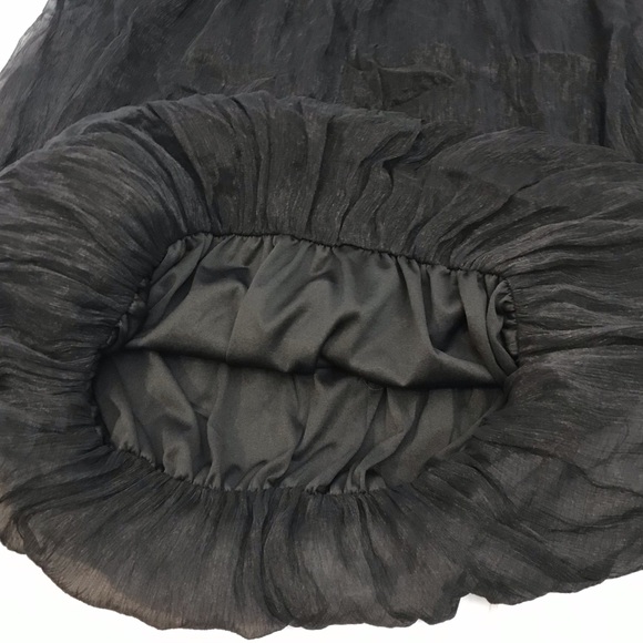 OS Black Tank or Dress with Pearl Collar - Picture 5 of 6